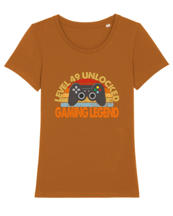 Level 49 Unlocked Gaming Legend Roasted Orange