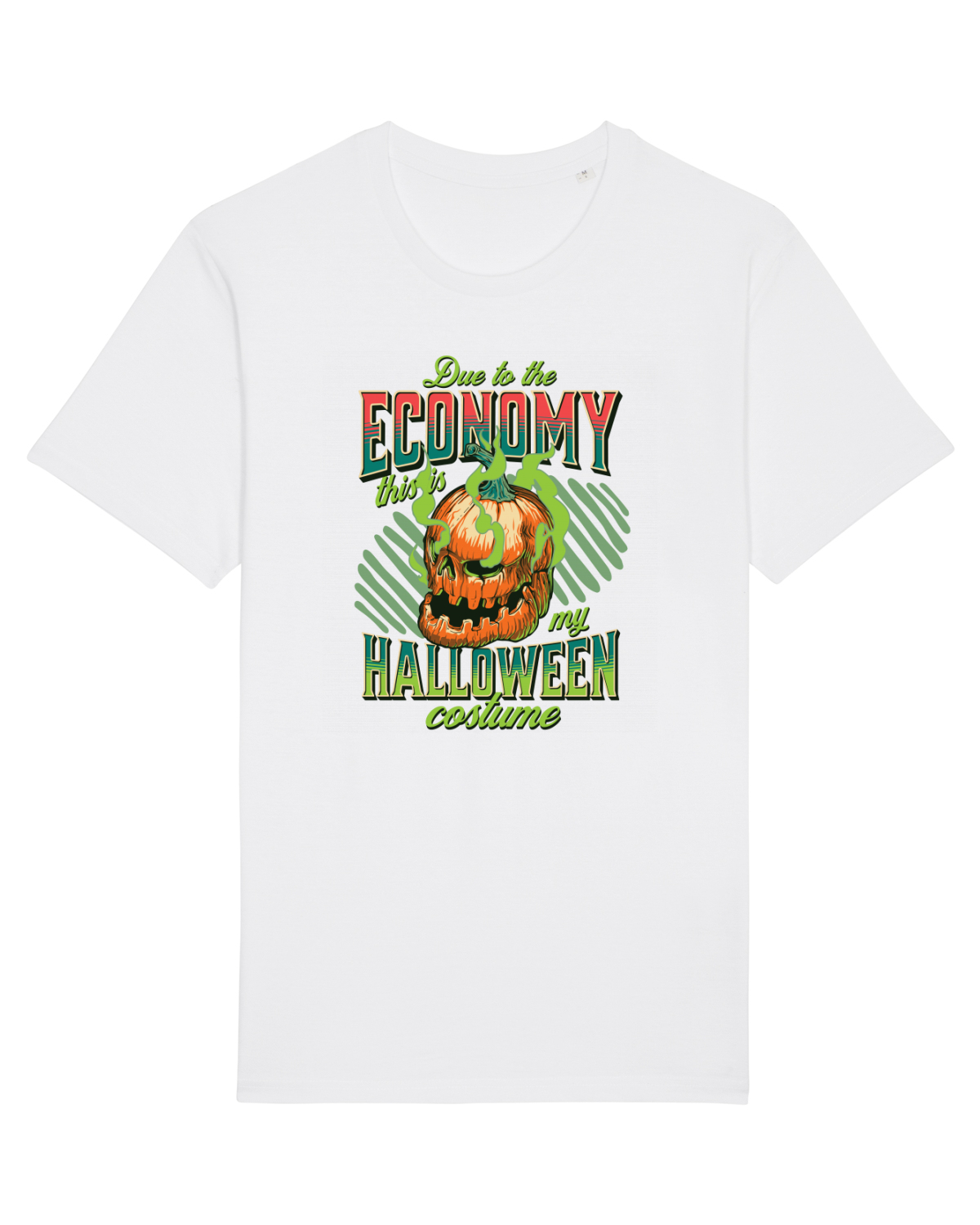 Tricou mânecă scurtă Unisex Rocker White