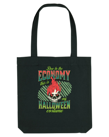 Costum de Halloween - Craniu în flăcări Black