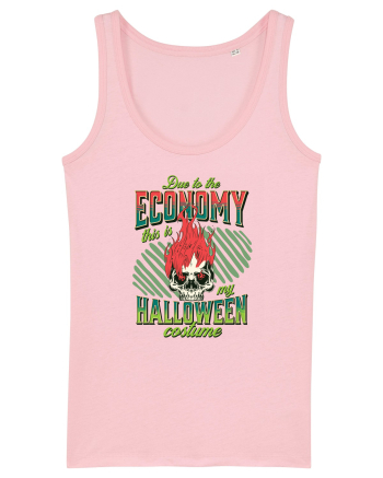 Costum de Halloween - Craniu în flăcări Cotton Pink