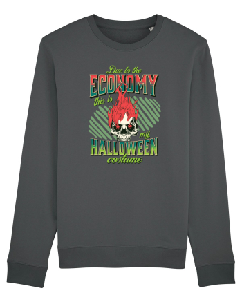 Costum de Halloween - Craniu în flăcări Anthracite