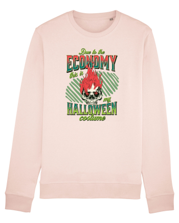 Costum de Halloween - Craniu în flăcări Candy Pink