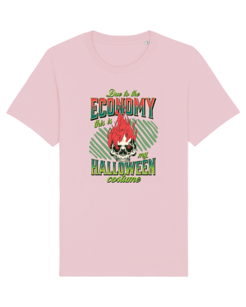 Costum de Halloween - Craniu în flăcări Cotton Pink
