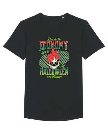 Costum de Halloween - Craniu în flăcări Black