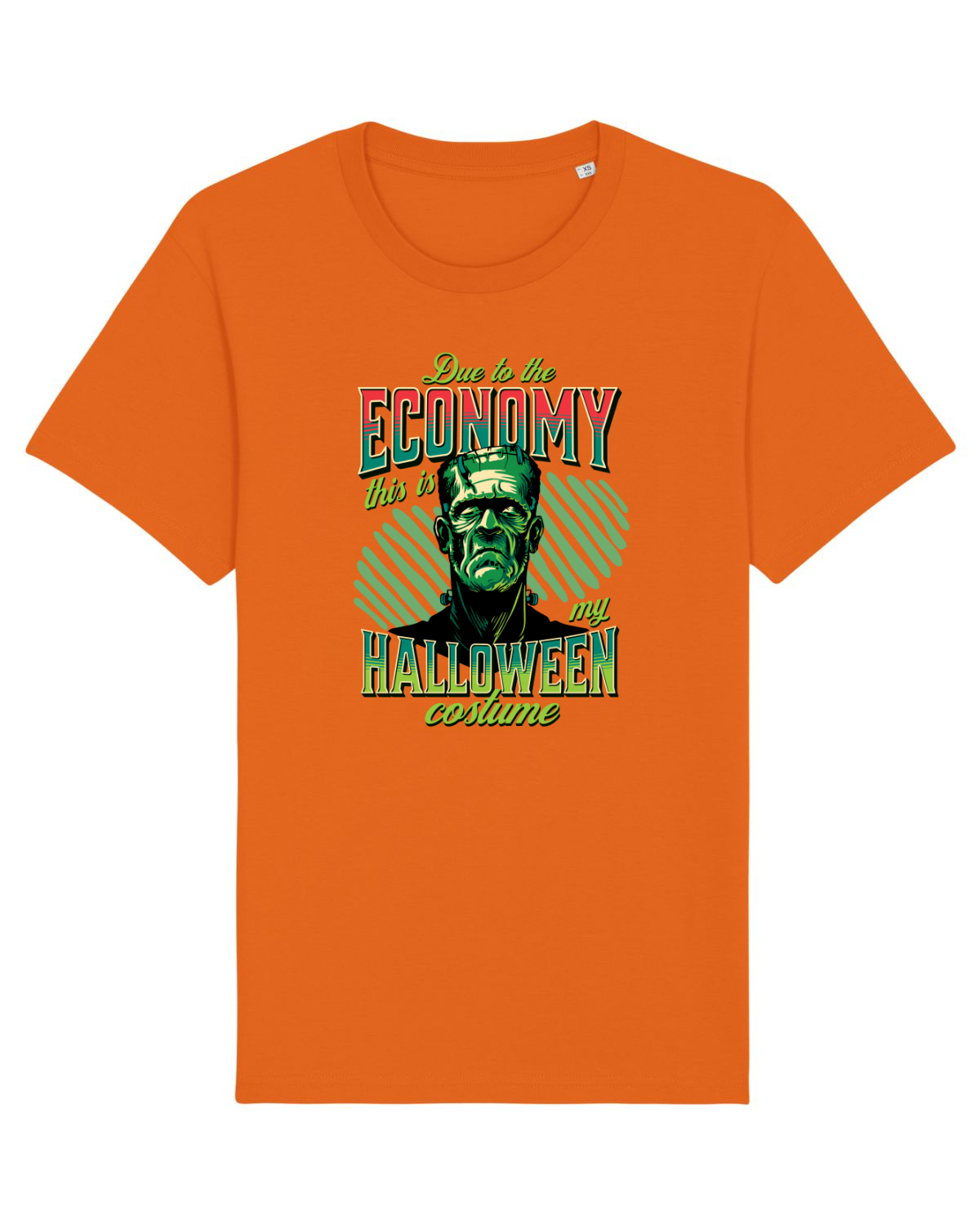 Tricou mânecă scurtă Unisex Rocker Bright Orange