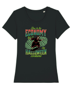 Costum de Halloween - Moartea pe placă Tricou mânecă scurtă guler larg fitted Damă Expresser