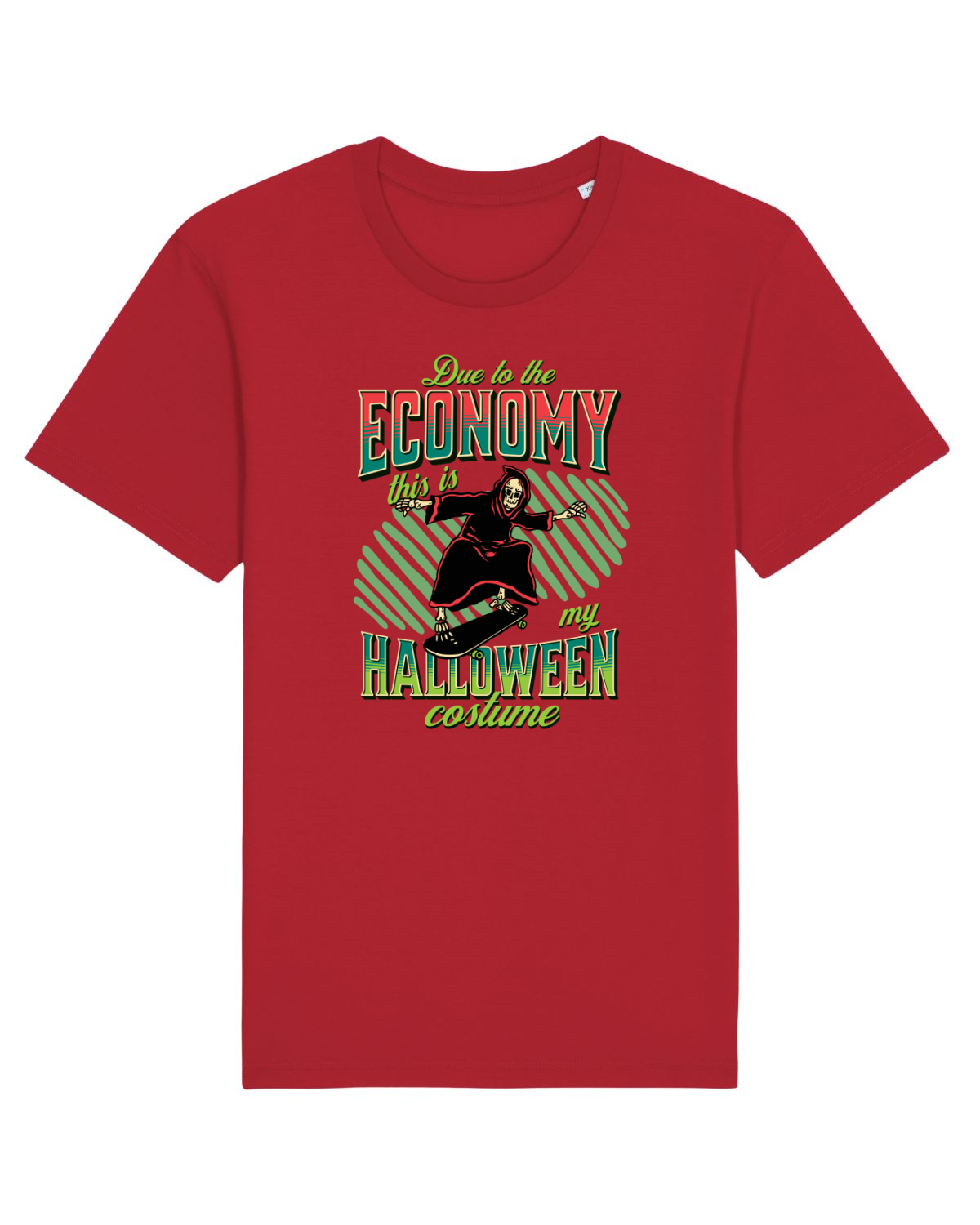Tricou mânecă scurtă Unisex Rocker Red