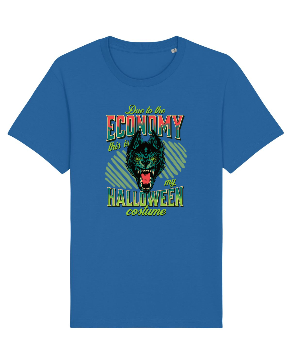 Tricou mânecă scurtă Unisex Rocker Royal Blue