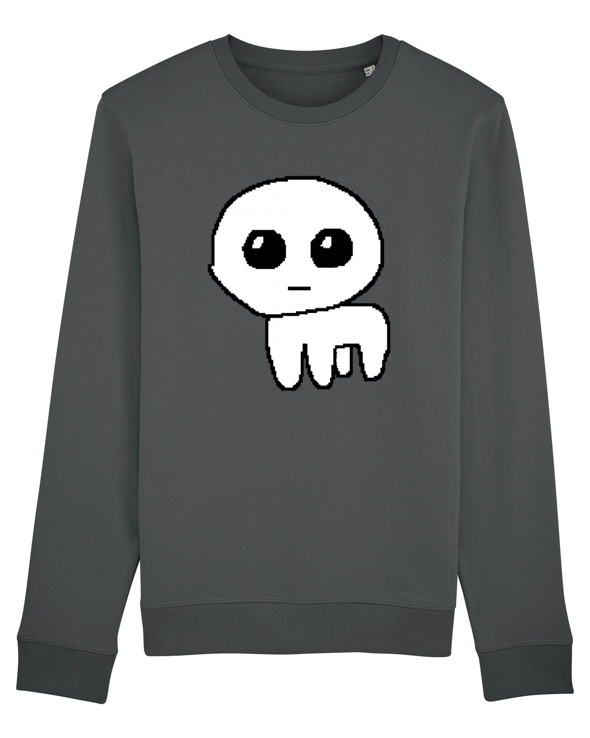Bluză mânecă lungă Unisex Rise Anthracite