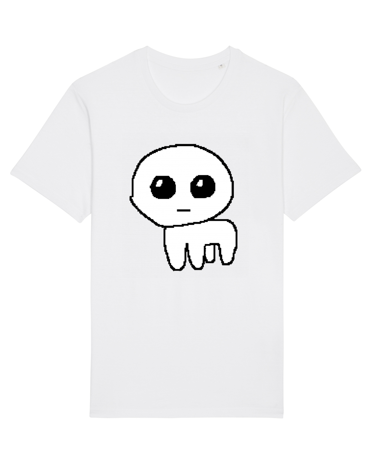 Tricou mânecă scurtă Unisex Rocker White