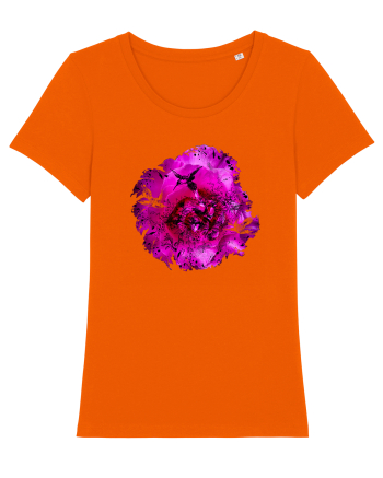 Trandafir si colibri Bright Orange