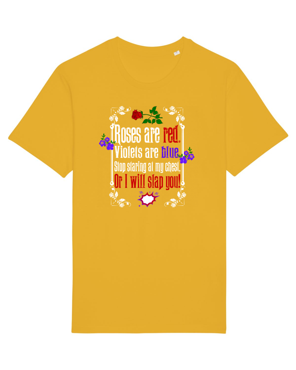 Tricou mânecă scurtă Unisex Rocker Spectra Yellow