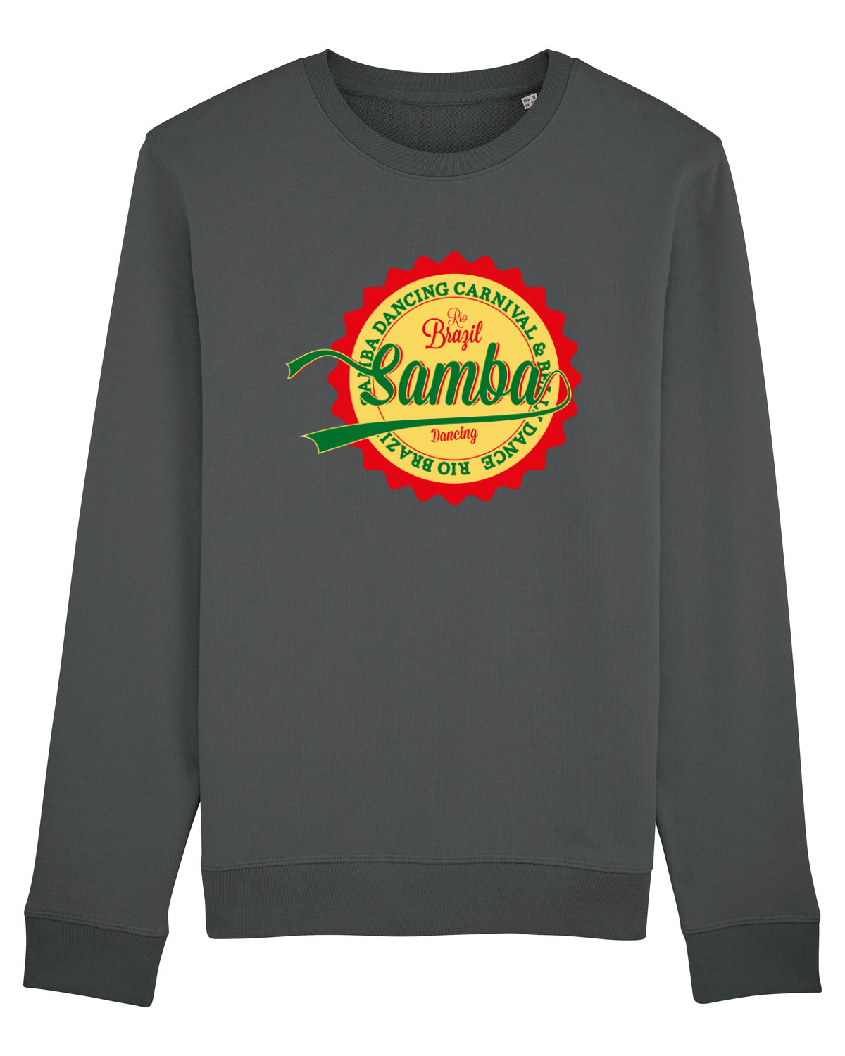 Bluză mânecă lungă Unisex Rise Anthracite