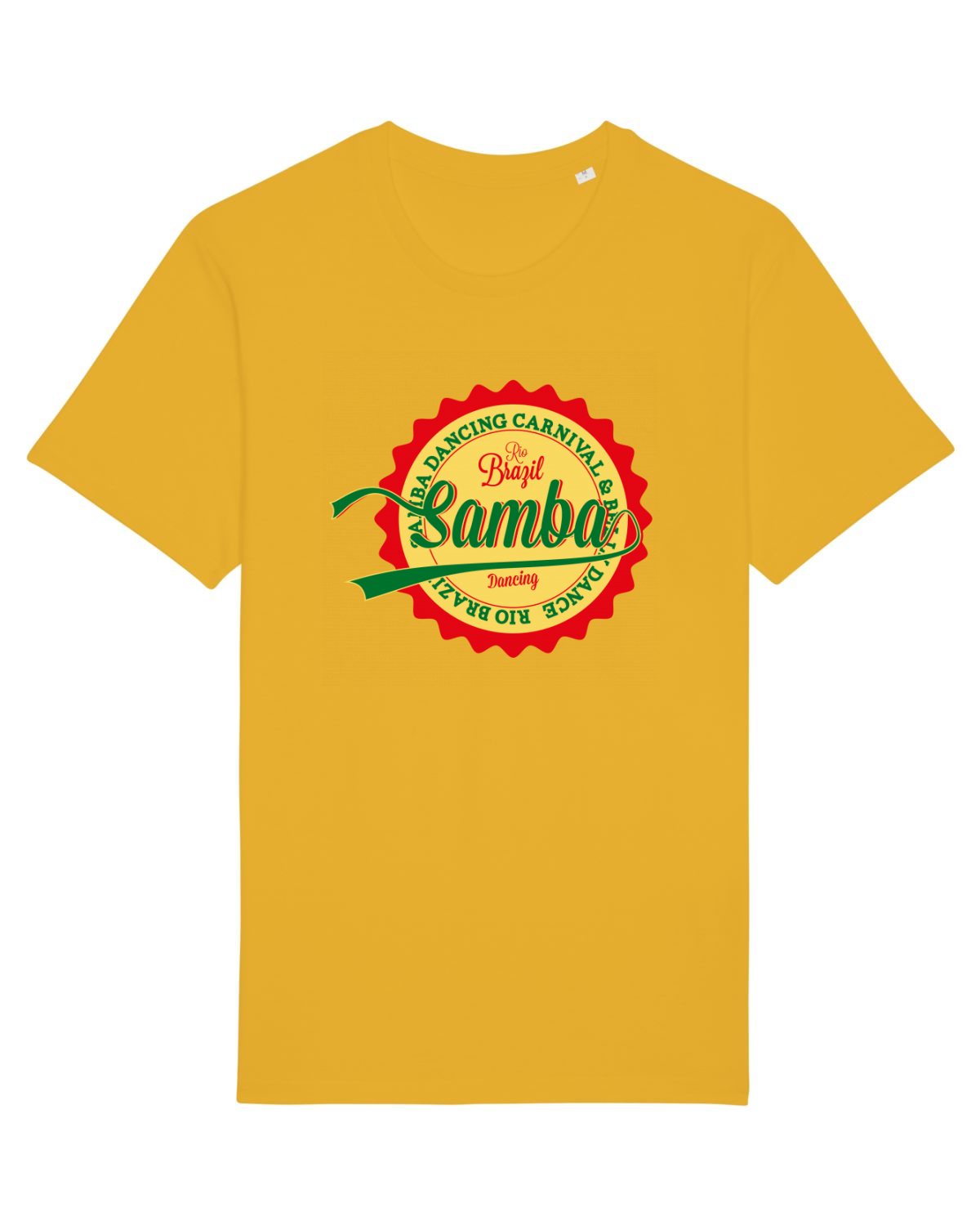 Tricou mânecă scurtă Unisex Rocker Spectra Yellow
