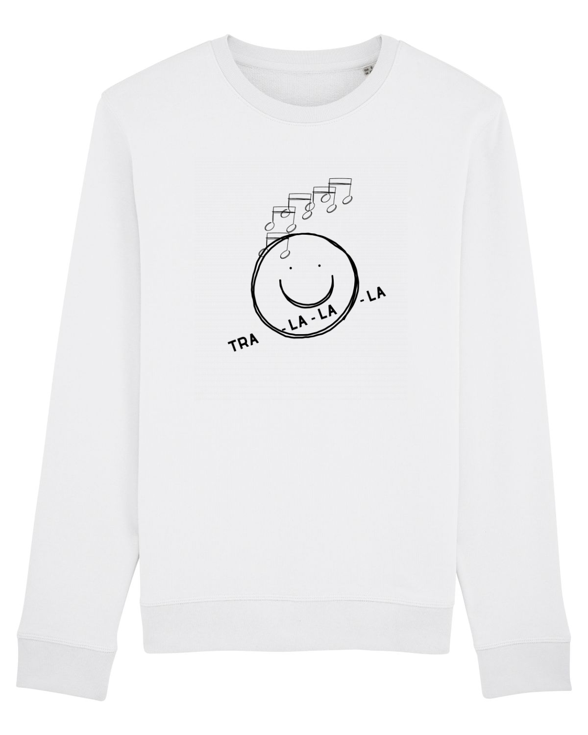 Bluză mânecă lungă Unisex Rise White