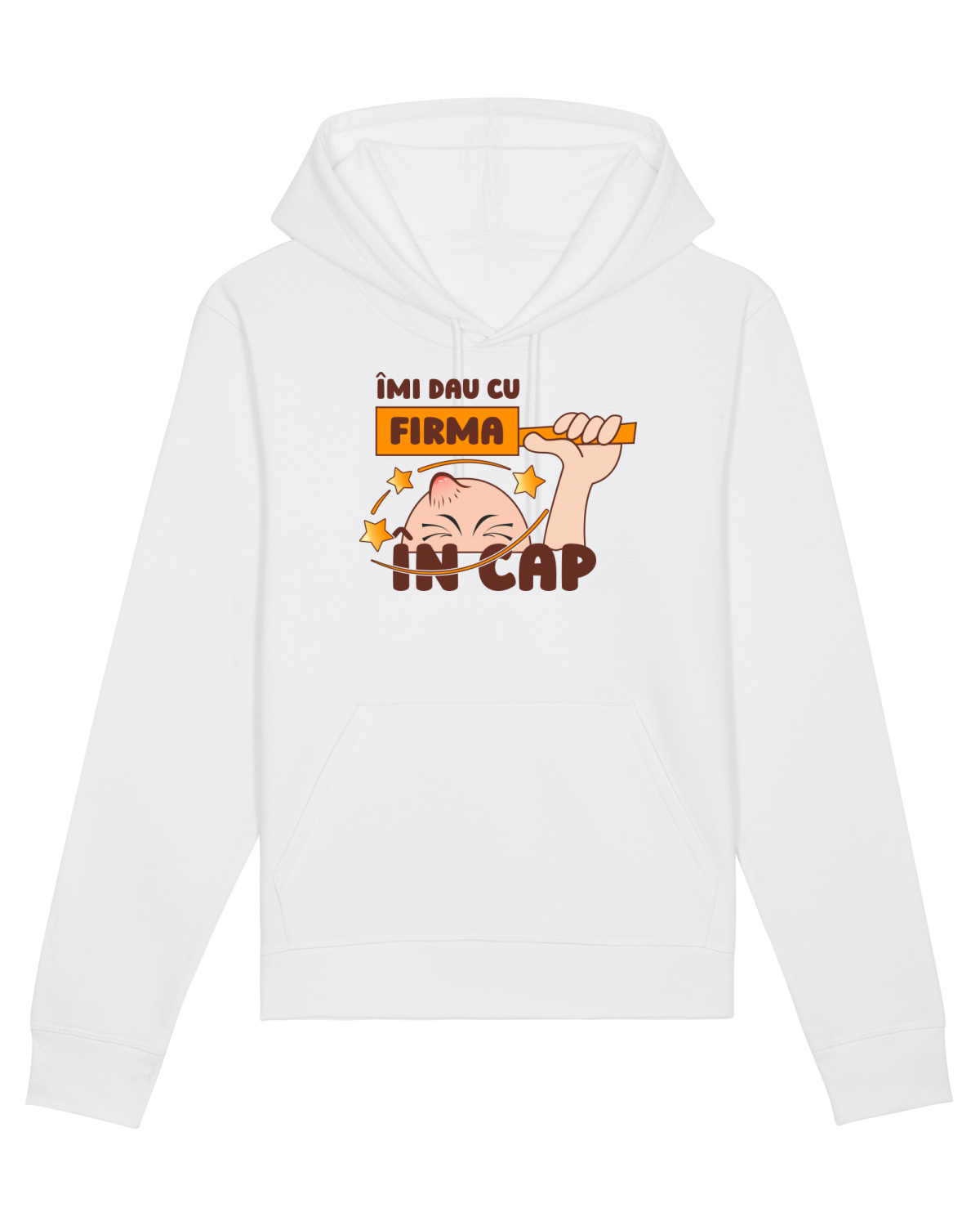 Hanorac Unisex Drummer White