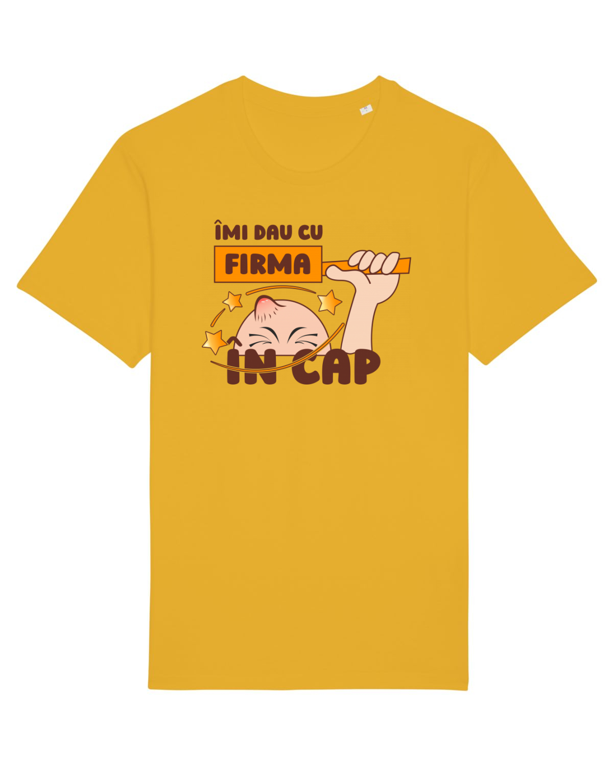 Tricou mânecă scurtă Unisex Rocker Spectra Yellow