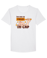 Îmi dau cu firma în cap Tricou mânecă scurtă guler larg Bărbat Skater