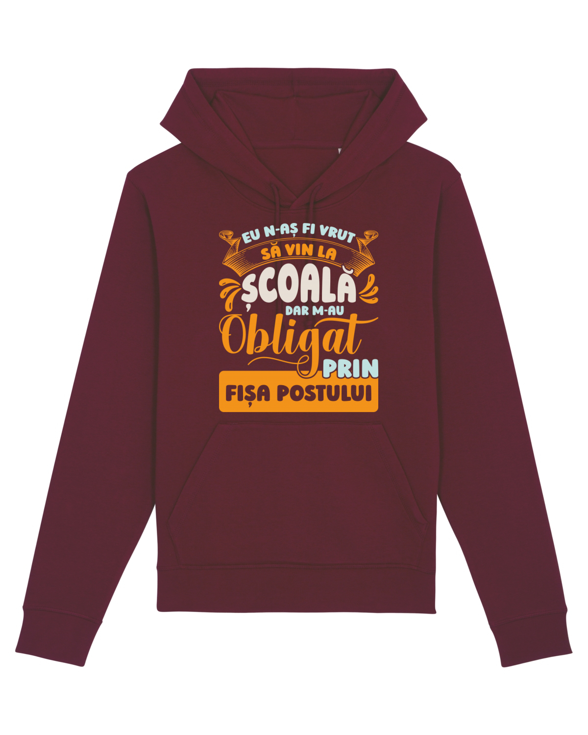 Hanorac Unisex Drummer Burgundy