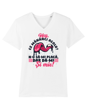 Ce mănânci acolo? White