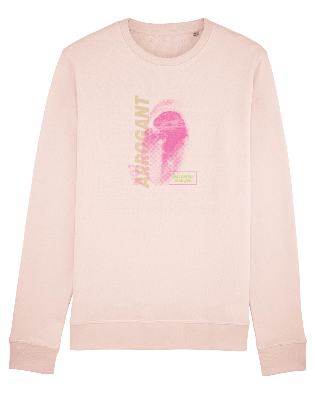 Bluză mânecă lungă Unisex Rise Candy Pink