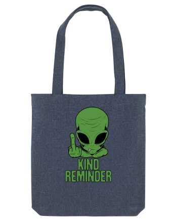 Kind Reminder Alien Style Midnight Blue