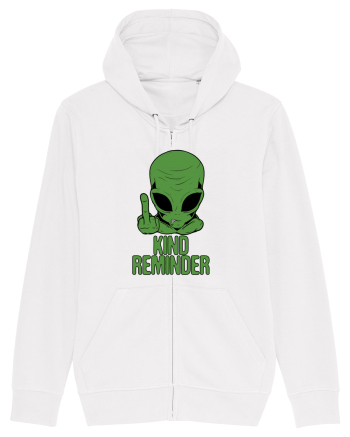 Kind Reminder Alien Style White