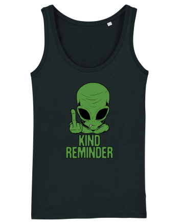 Kind Reminder Alien Style Black