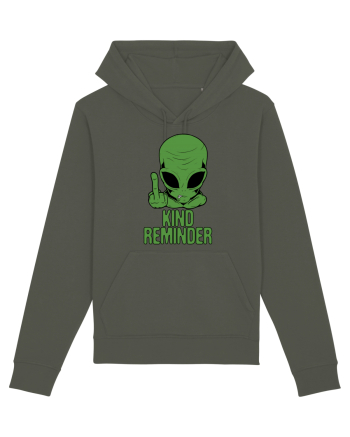 Kind Reminder Alien Style Khaki