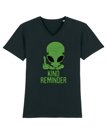 Kind Reminder Alien Style Black