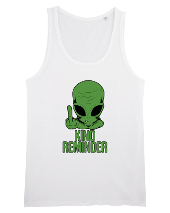 Kind Reminder Alien Style White