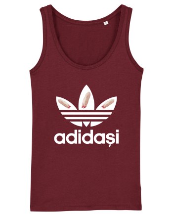 Adidasi de porc / de firma Burgundy