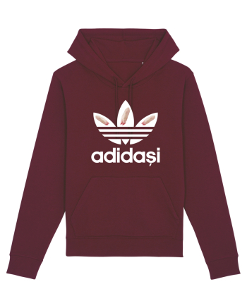 Adidasi de porc / de firma Burgundy