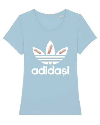 Adidasi de porc / de firma Sky Blue