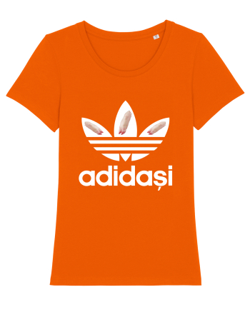 Adidasi de porc / de firma Bright Orange