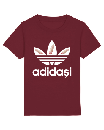 Adidasi de porc / de firma Burgundy