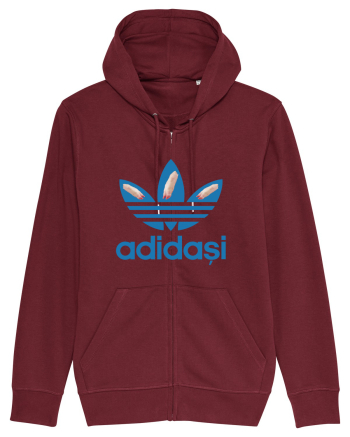 Adidasi de porc / de firma Burgundy