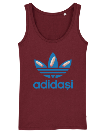 Adidasi de porc / de firma Burgundy