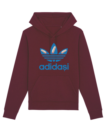 Adidasi de porc / de firma Burgundy