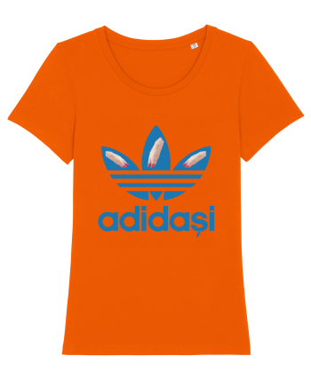 Adidasi de porc / de firma Bright Orange