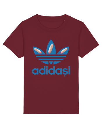 Adidasi de porc / de firma Burgundy
