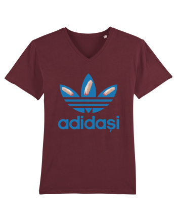 Adidasi de porc / de firma Burgundy