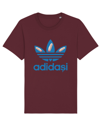 Adidasi de porc / de firma Burgundy