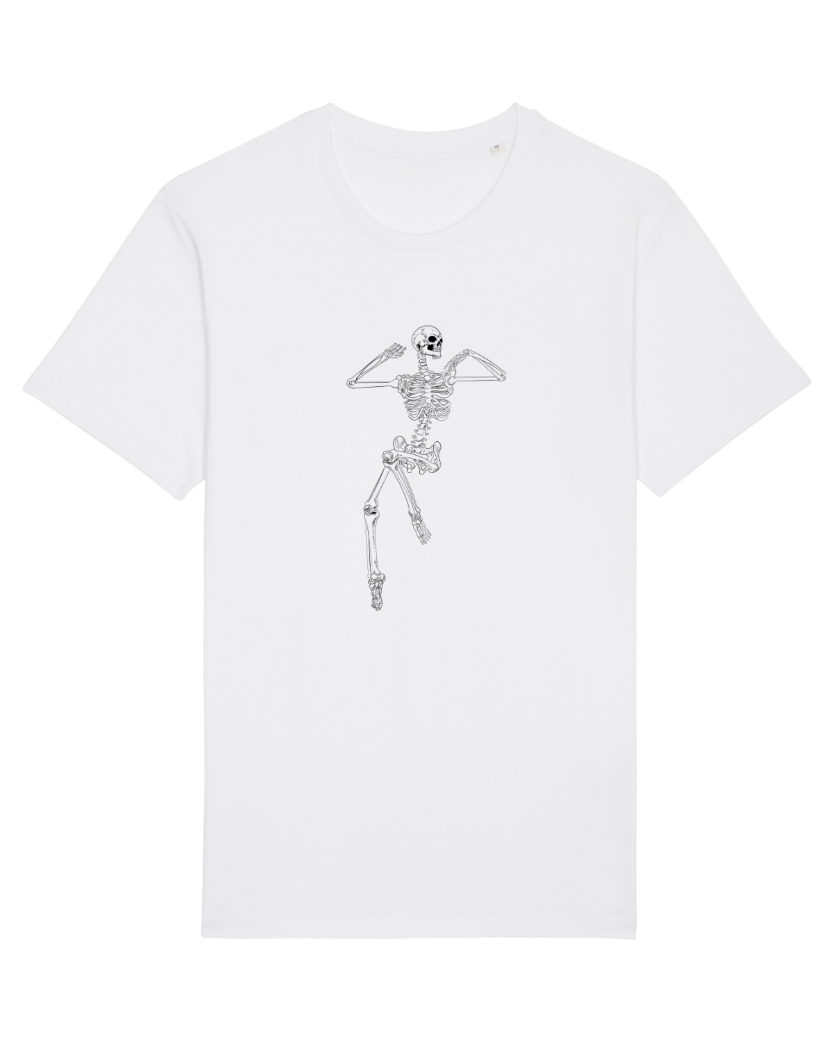 Tricou mânecă scurtă Unisex Rocker White