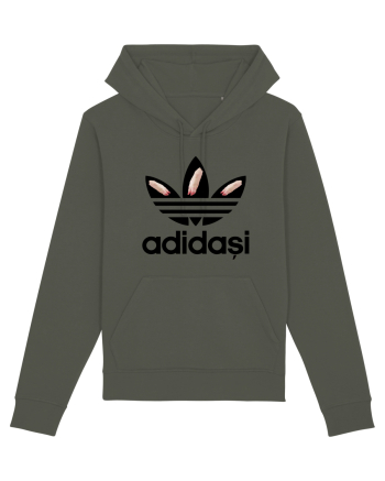 Adidasi de porc / de firma Khaki