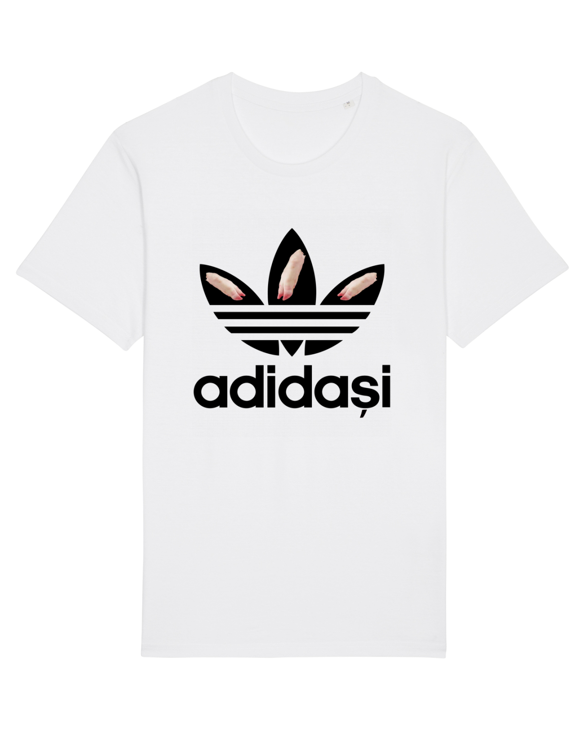 Tricou mânecă scurtă Unisex Rocker White