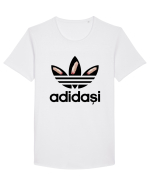 Adidasi de porc / de firma Tricou mânecă scurtă guler larg Bărbat Skater