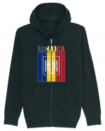 ROMANIA Grunge Hanorac cu fermoar Unisex Connector