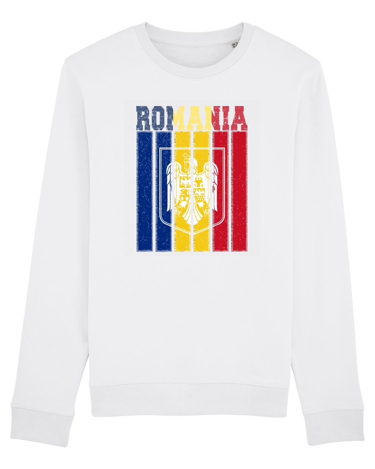 Bluză mânecă lungă Unisex Rise White