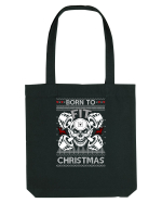 Born To Fit Christmas Sacoșă textilă